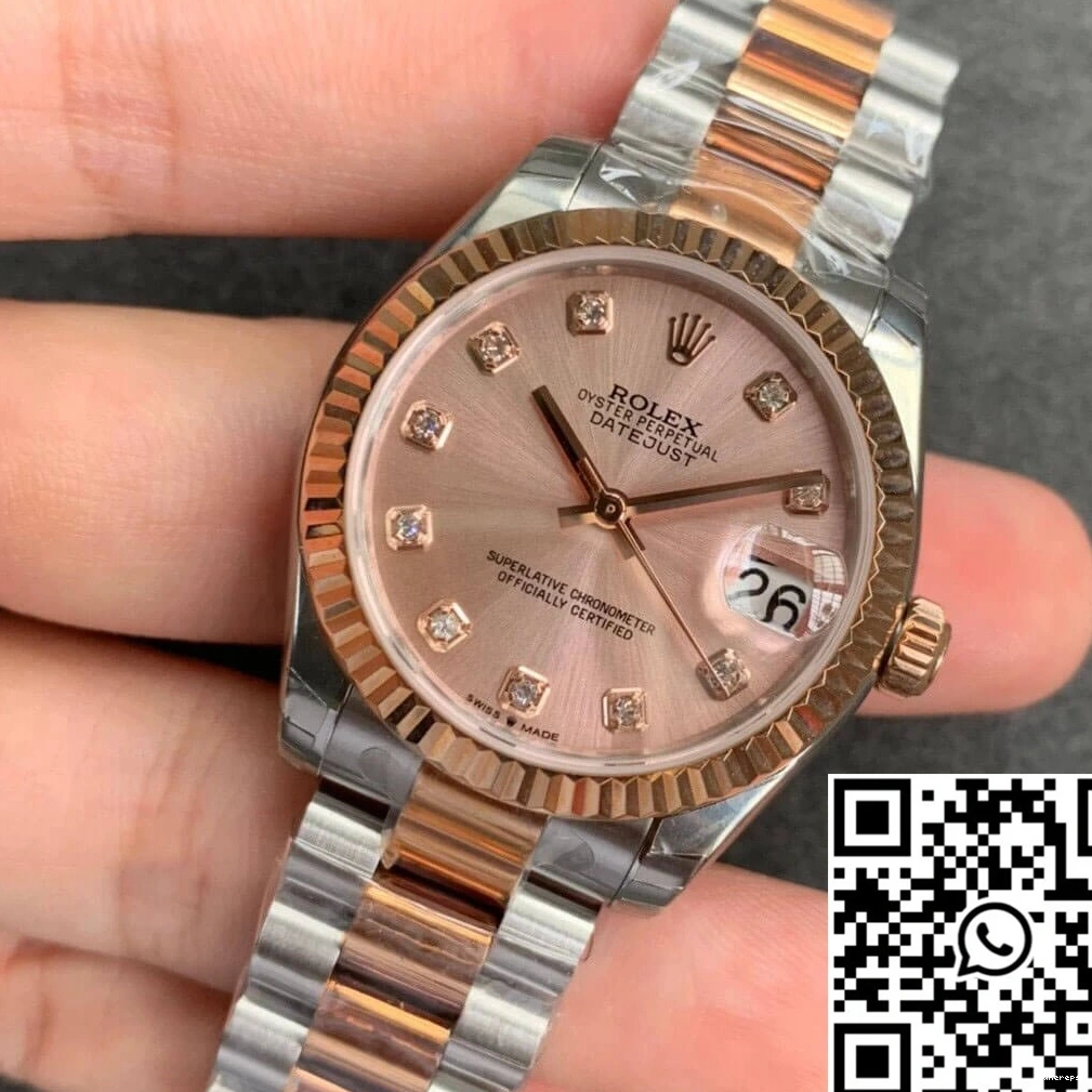 M278271-0023 GS Datejust Gold Rolex Factory Rose 1227